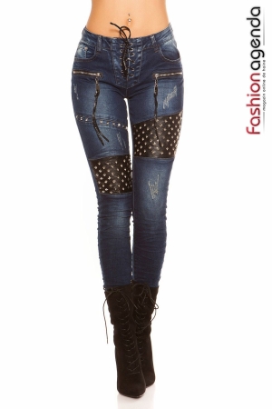 Jeans cu Tinte RocknRolla